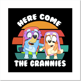 Here Come Dance The Grannies Kids Posters and Art